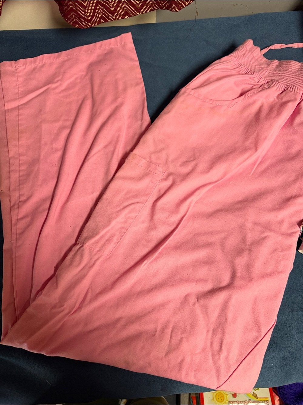 Women's Pink Relaxed Drawstring Pants